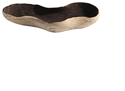 DUNAKE Bol à clés Bois Entrée,Ornements d'assiette de Fruits en Forme de Nuage,Bureau Bonbons Collations Organisateur,Boîte De Rangement À Clé,Grand Cadeau À La Famille Et Aux Amis