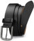 CHAOREN Ledergürtel Herren Schwarz, Gürtel Herren Leder Schwarz 35mm für Jeans, Weicheres Leder Passt Besser