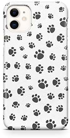 iCaseDesigner Animal Print Phone Case Compatible with iPhone 11 Pro Max. 1. Dog Paw Prints