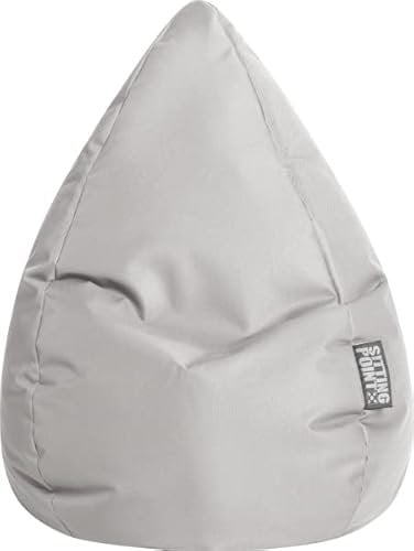 Sitting Point Sitzsack Brava Bean Bag XXL ca. 300 Liter grau