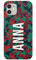 Tirita Personalised Phone Case Cover Compatible Compatible with iPhone 13 Mini - Camouflage Camo Pattern [02 - Green Red]