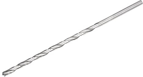 sourcing map Helicoidales Brocas, Alta-Velocidad Acero Extra Largo Taladro 9x305mm