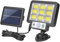 AZURAOKEY LED Split Solar Wandleuchte Outdoor Wasserdicht Bewegungsmelder Außen Hoflampe 115 x 110 mm Schwarz IP65