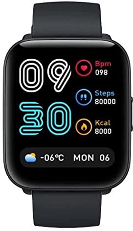Mibro Xiaomi C2 Smart Watch Nero, Taglia Unica, Minimalista