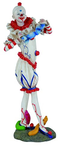 fcp Original Clown Collection Clown mit Ballons, 28,5 cm, handbemalt, aus Harz