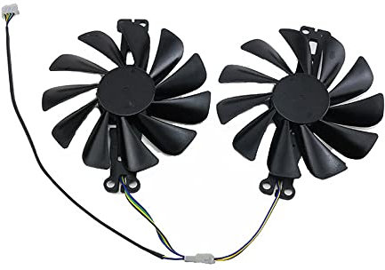 RAKSTORE Grafikkarten Lüfter Kompatibel mit XFX RX 6600 RX 6600XT Speedster SWFT Leiser Kühler Lüfter Ersatzlüfter GPU Lüfter