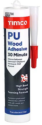 Timco - PU Wood Adhesive 30 Minute - Gel (Size 310ml - 1 Each)