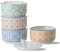 Chubacoo Ceramic Bowl Set with Lids : Microwavable Serving Bowls with lids - 5 Inch Kitchen Bowls for Lunch, Picnic - Microwave Safe Food Storage Containers, 20 Oz Bowl Set of 4