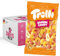 Trolli Süßigkeiten- 1 kg Beutel | Verschiedene Sorten zur Auswahl | Mit stylishem SWEETS´N FOOD Packband verpackt (Pfirsischringe)