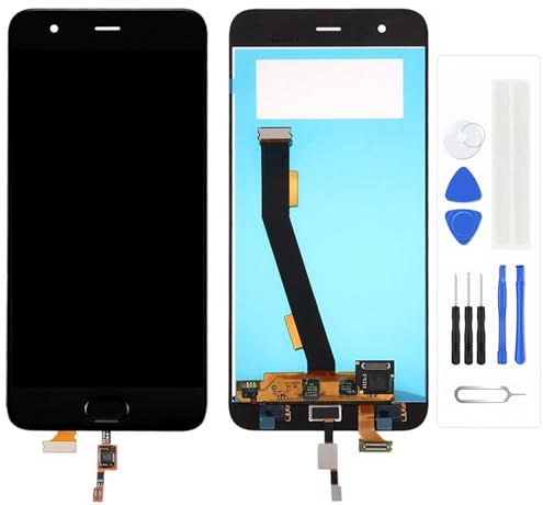 genérico LCD Táctil para Xiaomi Mi6 Mi 6 MCE16 Reparación y Sustitución de Pantalla táctil LCD Asamblea Negro