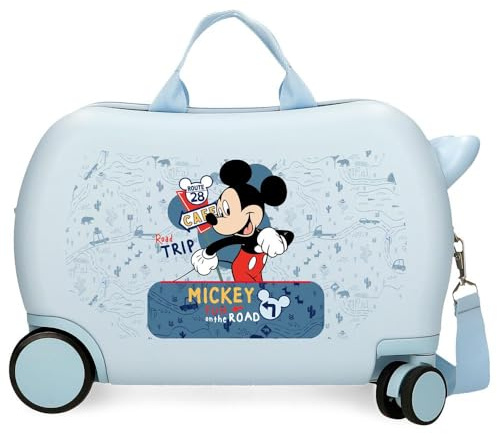 Joumma Bags, blau, Kinderkoffer Mickey