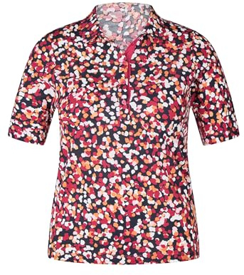 Rabe T-Shirt Gemustert - Polokragen, Kurzarm
