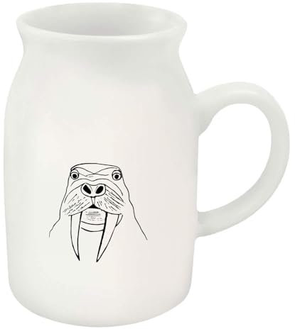 300ml 'Walrus Face' Ceramic Milk Jug (MJ00003207)