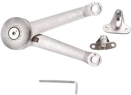 Varilla de soporte for puerta de gabinete, aleación de Zinc, soporte de cocina, bisagra, Cierre Suave, tapas abatibles de armario, tope Normal for puerta de muebles