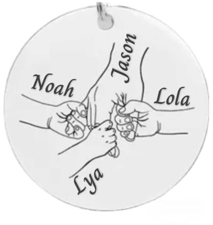 Porte-clés Personnalisé Gravure 1-4 prénom Noms Calendrier Date Photo Texte Acier Couple Porte-clés Mémorial Anniversaire Cadeau pour Femmes Hommes