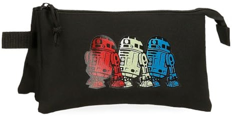 Star Wars Unisex Kinder Star Wars - R2d2 Gepäck- Kuriertasche, Schwarz, Einheitsgröße