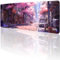 Tilt Tappetino Mouse XXL 80x30 cm | Antiscivolo Sottomano Scrivania | Impermeabile Tappetino Mouse Gaming | Accessori Scrivania Ufficio e PC | Tappetino Scrivania Grande (Sakura City)