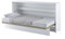 Friderik Bed Concept BC-06 Wandklappbett Horizontal Schrankbett ohne Matratze, 90x200 cm (Weiß)