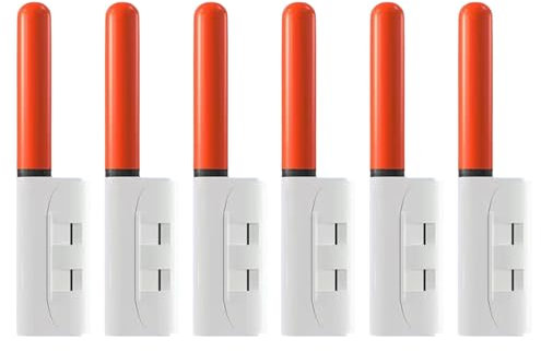 BIGULA 6 x Leuchtstab für Outdoor-Angeln, große LED-Knickstab, Rutenspitze, Leuchtstab, Outdoor-Nacht-Angelwerkzeug