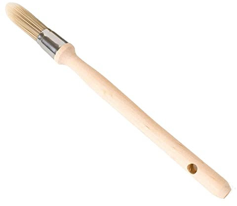Mocturnity - Herramientas de pintura de bordes, pincel de pared de 0,6 pulgadas, reparación de herramientas, herramientas de pintura de borde, pincel redondo para borde de pared de casa