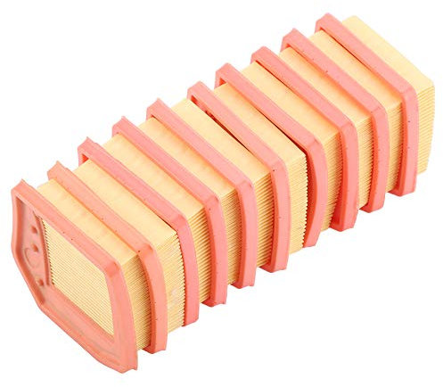 Filtros de aire para cortacésped, 10 piezas de repuesto originales de filtro de aire de admisión FS410 FS460 FS240 FS260 FS360 piezas de repuesto para recortadora de césped, OEM: 4147-141-0300