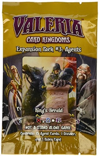 Game Salute DMGVCK011 Expansion Pack #3: Agents Valeria: Card Kingdoms, Mehrfarbig
