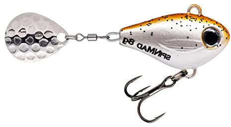 SpinMad Jigmaster Bleikopfspinner 8g - Jig Spinner, Farbe Lieblingsköder:Whisky