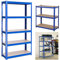 LiYi Schwerlastregal Industriequalität mit 5 Böden, Einzelpackung, 180x 90x 40 cm, Blau