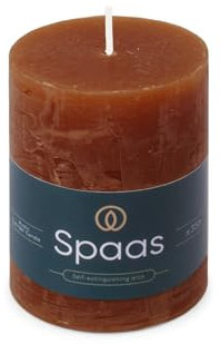 Spaas Rustikale Stumpenkerze 70/95 mm 35St. - bordeaux