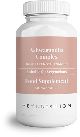Theonia Ashwagandha Complex 9000mg Supplement High Strength KSM-66 | Boosts Mood & Energy - Reduces Stress - UK Manufactured - All Natural, Non-GMO - 60 Vegan Capsules