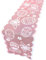 Oster Tischläufer, 33cmx183cm Spitze Tischläufer Modern Blumenmuster Osterei Tischdecke Frühling Oster Tischdeko Soft Spitzen Ostertischläufer Langer Tischläufer Tischband für Ostern Party Hochzeit