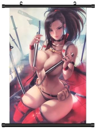 KARMA-X Großes 60x90CM Meine Helden Akademie My Hero Kakemono Rollbild | Anime Manga Stoffposter Wallscroll Poster | Wanddeko Geschenk | Momo
