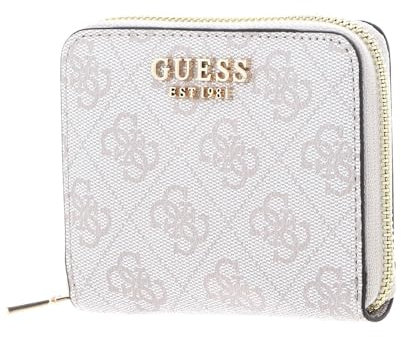 GUESS Laurel SLG Small Zip Around, Bag Women, Logo Dove, Taille Unique