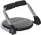 HOMCOM Bauchtrainer, klappbarer Multitrainer, Trainingsgerät mit Kissen, Höhenverstellbare Bauchtraining für Zuhause, max.120 kg, Stahl, Schwarz, 55 x 42 x 11-32cm