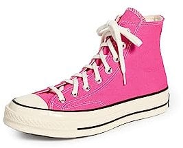 Converse Baskets montantes Chuck 70 pour femme, Rose chanceux/aigrette/noir, 40 EU