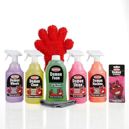 CarPlan Demon Wash Mitt Gift Pack