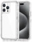 Vunake for iPhone 15 Pro Max Case iPhone 15 Pro Max Clear Case 3 in 1 Hybrid Hard PC Bumper Soft TPU Back Heavy Duty Protective Case Dual Layer Shockproof Case Cover for iPhone 15 Pro Max Phone Case