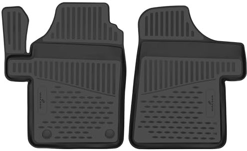 Walser XTR Gummi Fussmatten Auto für Mercedes-Benz Viano (W639) 09/2003-Heute, 100% passgenaue Auto Fußmatten, robuste Universal Fußmatte Auto, Gummimatten Auto, Auto Fussmatten Gummi