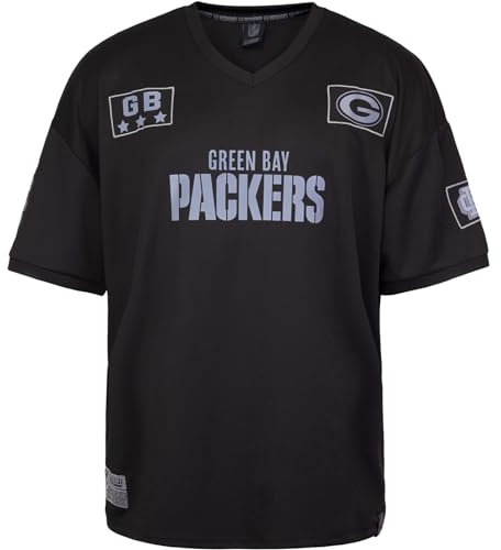Recovered NFL Team Salute Black Military Oversized Mesh Limited Jersey Trikot (DE/NL/SE/PL, Alphanumerisch, XL, Regular, Regular, Green Bay Packers)