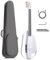 Enya NEXG 2N E-Gitarren Sets - 38 Zoll Weiss Elektro Akustik Gitarre Smart Silent Reisegitarre Westerngitarre Konzertgitarre klassische nylonsaiten für Erwachsene Kinder Anfänger Heim Schul Geschenk