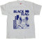 Black Flag Men T Shirt Nervous Breakdown Punk Band Tee New Grey