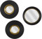Jardin Deco Set 3 ESPEJOS CONVEXOS D.25,5, Noir, Or