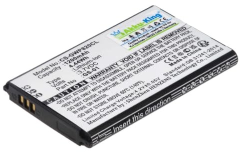 Akku kompatibel mit Grandstream GS-01 - Li-Ion 1200mAh - für DP730, GMD1208, WP810, WP820