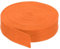 PATIKIL 1/2,5 cm Baumwollköperband Baumwoll-Twillband 10 Yards Baumwollband Schrägband Herringbone-Gurtband für Nähen Geschenkverpackung Basteln DIY Orange