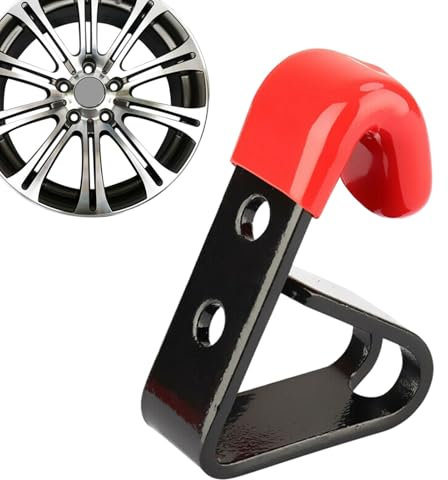 Felgen-Display-Haken, 3 mm, kratzfeste Alufelge, Displlay zum Aufhängen, rutschfest, für Auto, Motorrad, Felge, Displaay Ho-ok für und stilvoller Garagen-Organizer