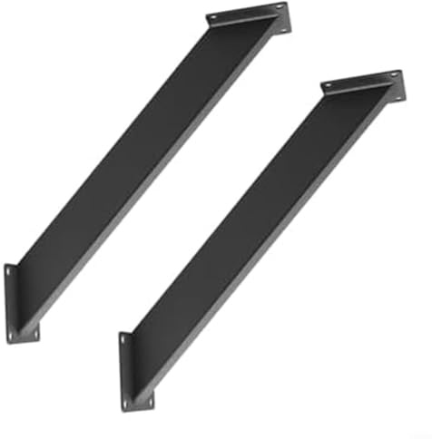 HOHOVYVY Set of 2 Angle Connectors 45 Degrees 45 Degree Angle Support Angle Pergola Construction Kit Heavy Duty Connector Steel Black Garden