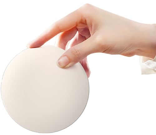 Reise-Make-up-Spiegel mit UV-Kamera für Sonnenschutz, wiederaufladbar, kompakt, 2-seitig, mit UV-Kamera