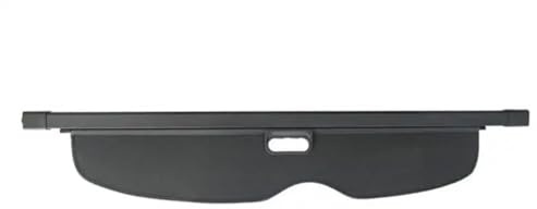 DQRG Auto Laderaumabdeckung Hinten Trunk Cargo Abdeckung Für Jeep Für Grand Für Cherokee 2017-2022 Auto Privatsphäre Screen Sicherheit Schild Schatten Auto Kofferraumabdeckung(Schwarz)