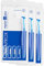 Curaprox Interdentalbürsten CPS 12 regular (Bundle 3 Stück), blau, 1.3 mm Durchmesser, 3.2 mm Wirksamkeit, Set mit 15 Zahnzwischenraum-Bürsten CPS regular 12 und 3 Halter UHS 451