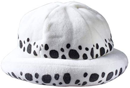WANHONGYUE Anime One Piece Trafalgar Law Cosplay Buschhut Melonen Boonie Hut Plüsch Winterhut 1
